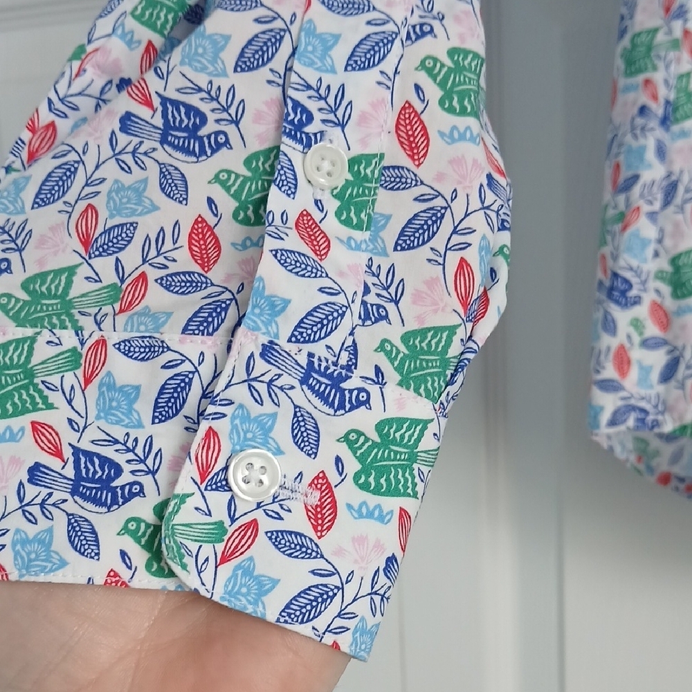 Boden Multicolor Patterned Women's Button-Down Sh… - image 6